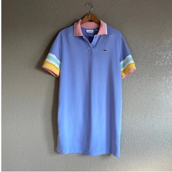 Lacoste Women's Lavender Polo Dress - Picture 2 of 7